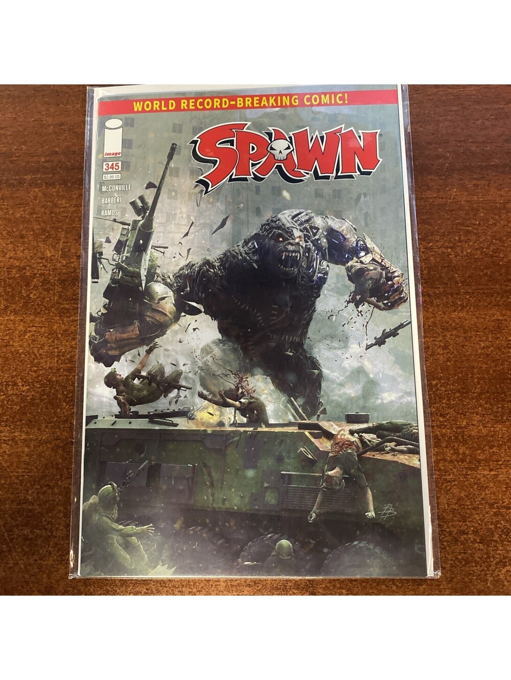SPAWN #345 Cvr B Image Comics 2023 345B (CA) Barends